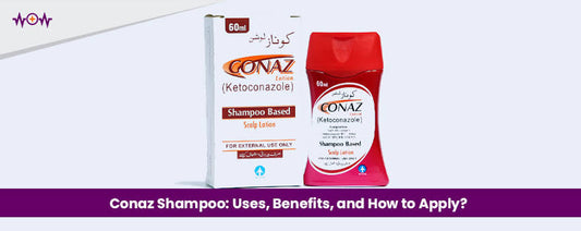Conaz Medicated Anti-Dandruff Shampoo with Ketoconazole 2% | 60ml